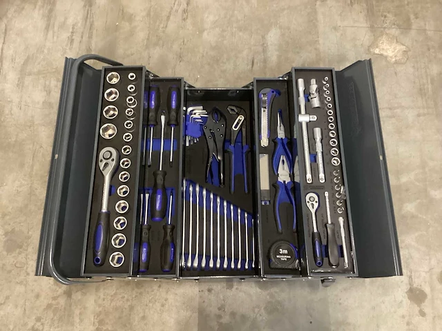 Gereedschapkist stahlgruppe 86 delig - afbeelding 1 van  3