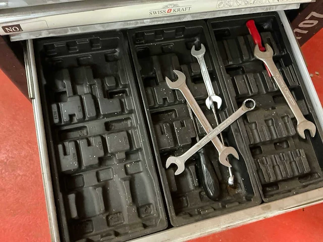 Gereedschapkist swiss kraft 2017-sk1707 met inhoud - afbeelding 11 van  13
