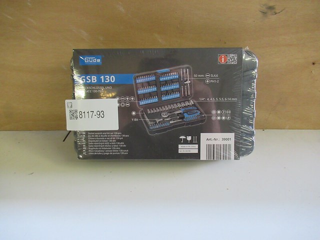 Gereedschapkoffer gevuld gude, gsb 130 - afbeelding 2 van  2