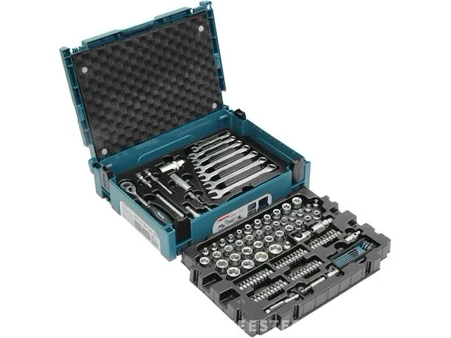 Gereedschapkoffer, gevuld makita, e- 08713 - afbeelding 1 van  3