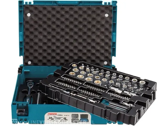 Gereedschapkoffer, gevuld makita, e- 08713 - afbeelding 3 van  3