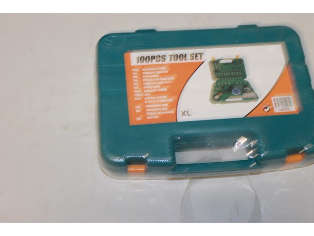 Gereedschapkoffer groen zie foto 1 set - afbeelding 5 van  5