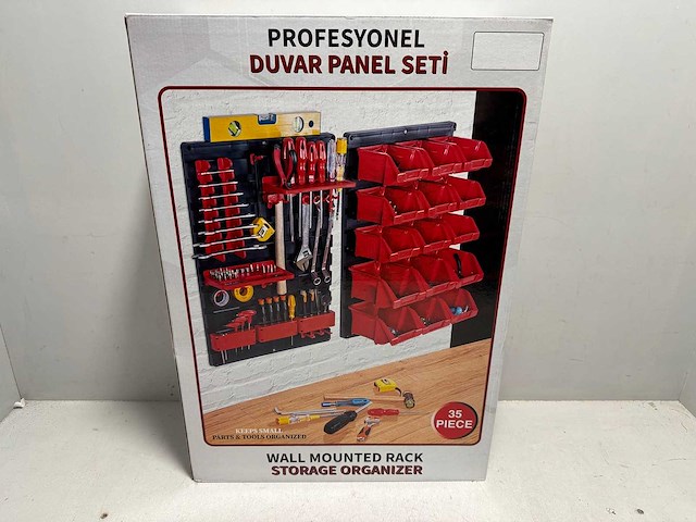 Gereedschapsbord werkplaats 35 delig - afbeelding 1 van  2