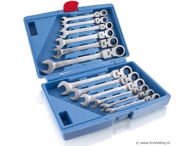 Gereedschapset in koffer 15-delig - afbeelding 1 van  5