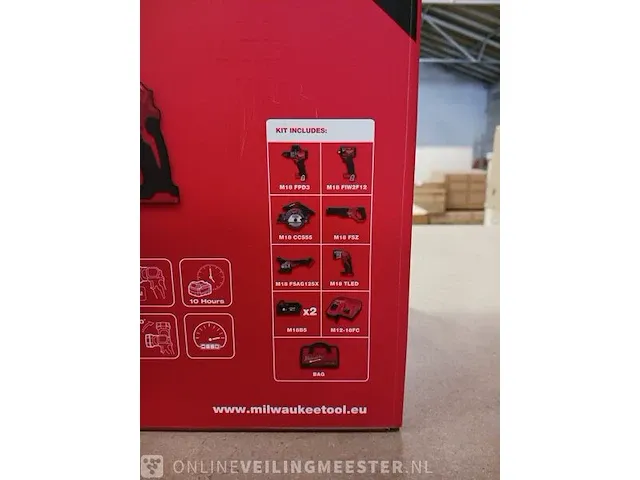 Gereedschapset milwaukee - afbeelding 10 van  11
