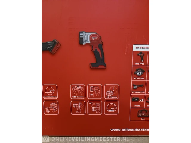 Gereedschapset milwaukee - afbeelding 9 van  11