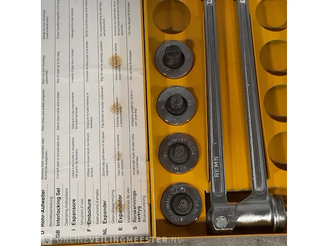 Gereedschapset rems, o.a ex-press/eva/eskimo - afbeelding 4 van  13