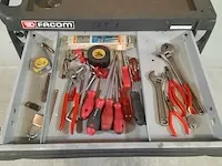 Gereedschapskar met inhoud facom, jetxl - afbeelding 9 van  13