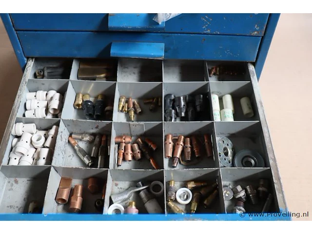 Gereedschapskastje incl. klein lasmateriaal - afbeelding 4 van  5