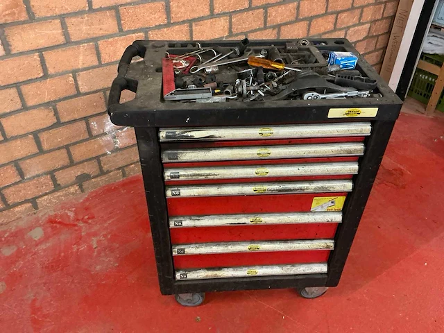 Gereedschapskist benson tools met inhoud - afbeelding 1 van  12