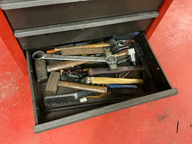 Gereedschapskist facom chrono6 met inhoud - afbeelding 7 van  11