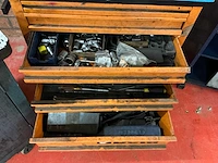 Gereedschapskist gedore en beta met inhoud en extra gereedschap en kast - afbeelding 8 van  8