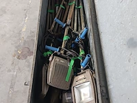 Gereedschapskist met 8x bouwlamp - afbeelding 9 van  20