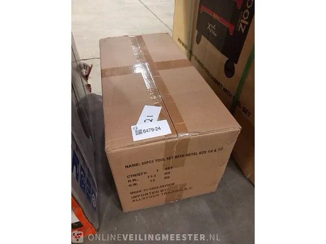 Gereedschapskist universalkraft, 85pcs, bouwjaar 2023 - afbeelding 5 van  5