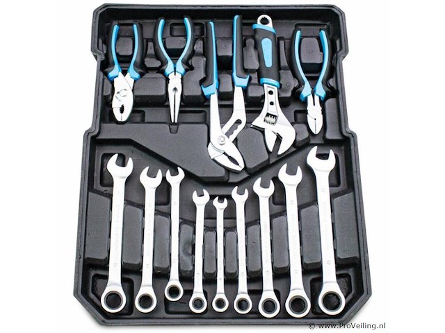 Gereedschapskofer 599 delig - afbeelding 11 van  11