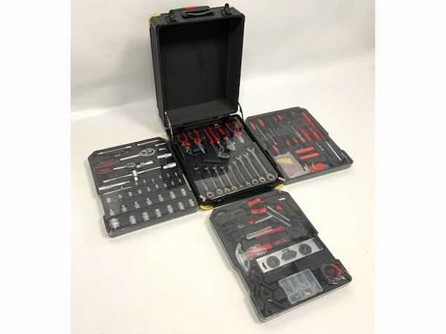 Gereedschapskoffer 186 delig - afbeelding 2 van  15