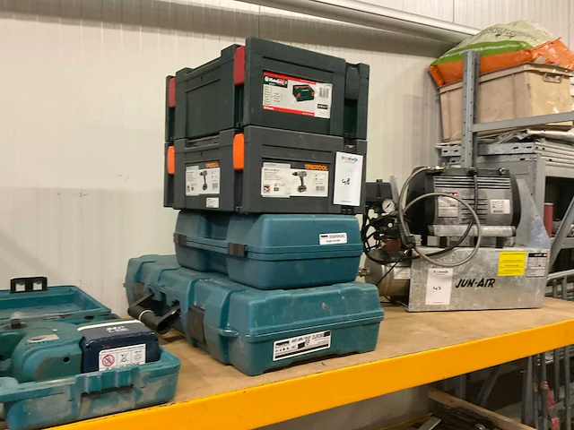 Gereedschapskoffer divers (4x) - afbeelding 1 van  3