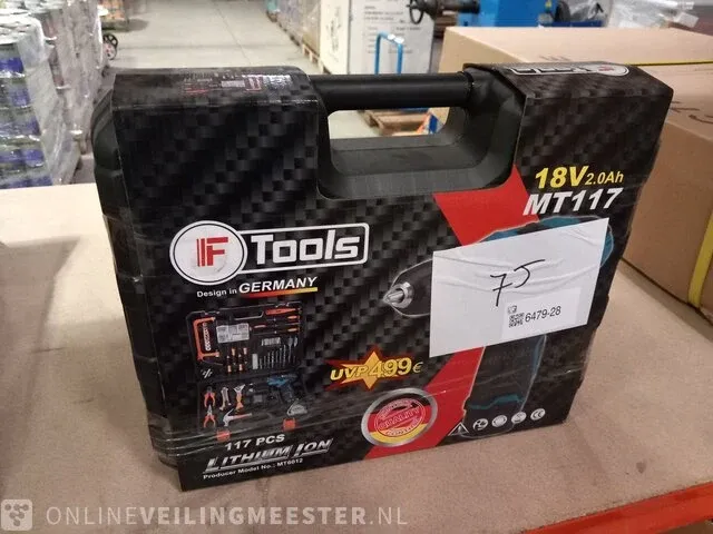 Gereedschapskoffer f-tools, mt117, bouwjaar 2023 - afbeelding 2 van  2