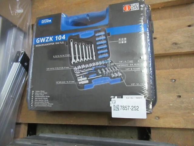 Gereedschapskoffer gevuld gude, gwzk 104 - afbeelding 5 van  5