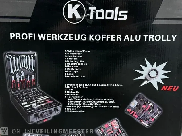 Gereedschapskoffer k tools - afbeelding 4 van  5