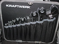 Gereedschapskoffer kraftwerk gevuld met gereedschap kraftwerk. - afbeelding 4 van  5