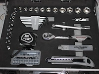 Gereedschapskoffer kraftwerk gevuld met gereedschap kraftwerk. - afbeelding 5 van  5