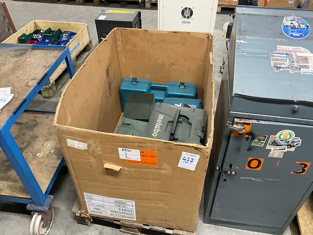 Gereedschapskoffer leeg (10x) - afbeelding 1 van  5