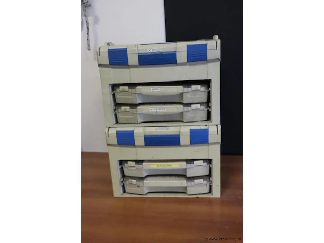 Gereedschapskoffer (leeg) - afbeelding 1 van  3