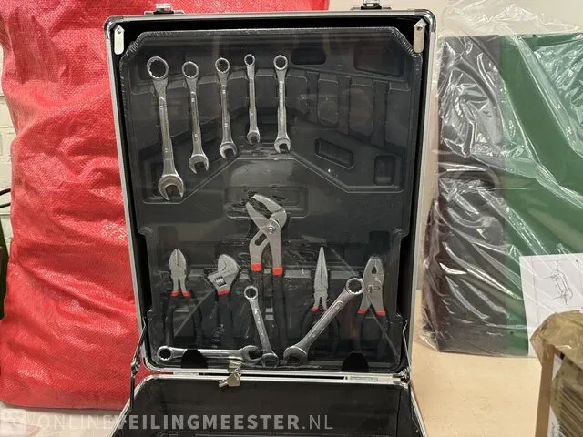 Gereedschapskoffer met inhoud 1050-delig workpro - afbeelding 1 van  5