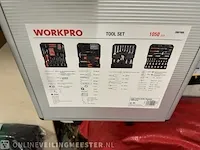 Gereedschapskoffer met inhoud 1050-delig workpro - afbeelding 4 van  5