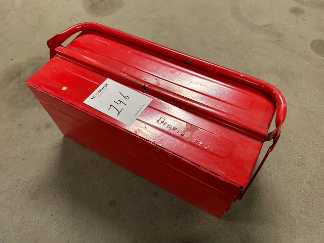 Gereedschapskoffer metaal - afbeelding 1 van  2