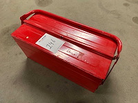 Gereedschapskoffer metaal - afbeelding 1 van  2