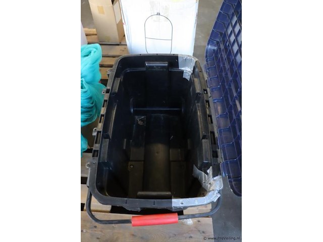 Gereedschapskoffer op wielen, kunststof - 8044x48cm - afbeelding 4 van  4