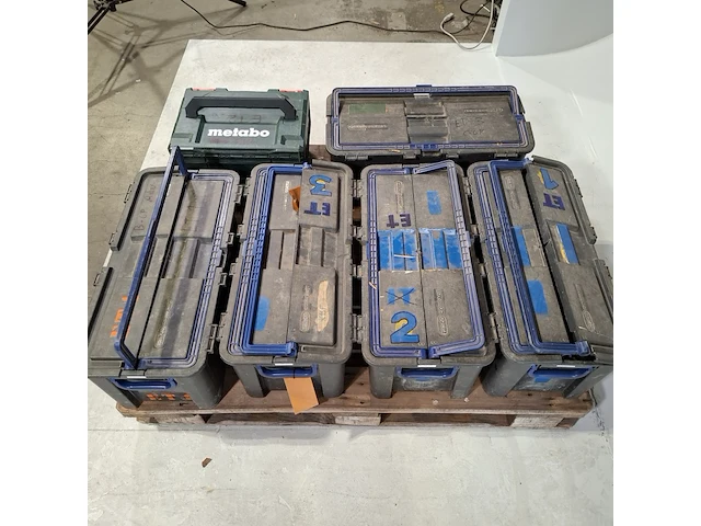 Gereedschapskoffers met inhoud, o.a. metabo - afbeelding 4 van  12