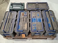 Gereedschapskoffers met inhoud, o.a. metabo - afbeelding 4 van  12