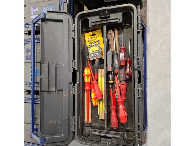 Gereedschapskoffers met inhoud, o.a. metabo - afbeelding 8 van  12