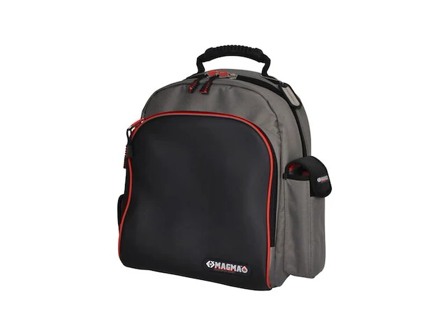 Gereedschapsrugzak c.k tools, zwart/grijs - afbeelding 1 van  3