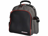Gereedschapsrugzak c.k tools, zwart/grijs - afbeelding 1 van  3