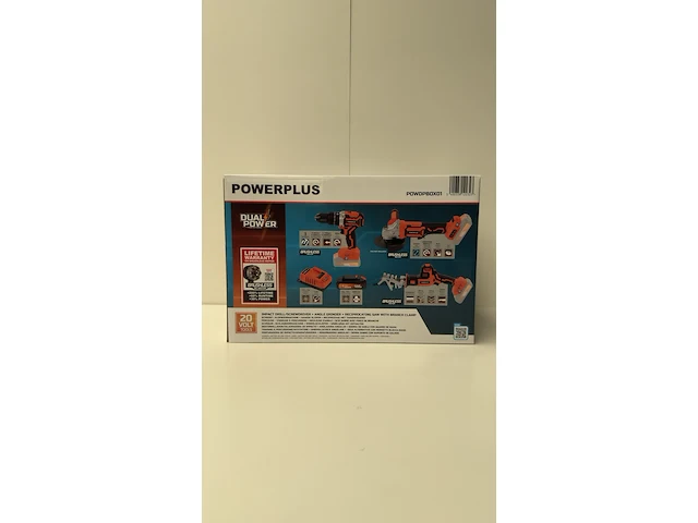 Gereedschapsset compleet dual power, powdpbox01 - afbeelding 1 van  8