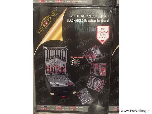 Gereedschapsset in koffer 1001-delig - afbeelding 2 van  2