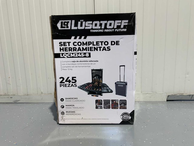 Gereedschapstrolley 245 pcs - afbeelding 3 van  11