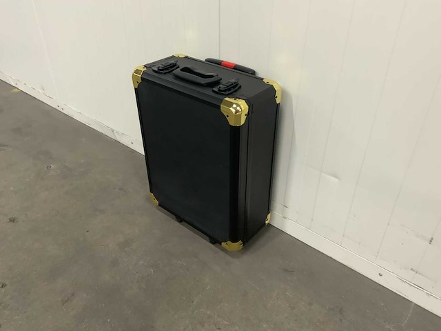 Gereedschapstrolley zwart 186 pcs gereedschap - afbeelding 10 van  10