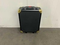 Gereedschapstrolley zwart 186 pcs gereedschap - afbeelding 2 van  10