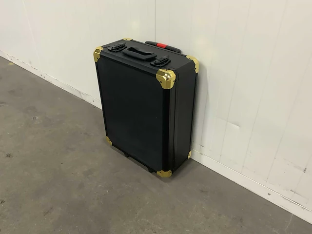 Gereedschapstrolley zwart 186 pcs gereedschap - afbeelding 10 van  10