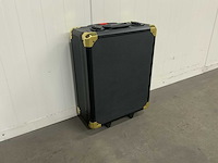 Gereedschapstrolley zwart 186 pcs - afbeelding 9 van  10