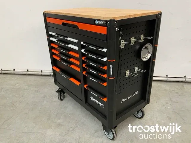 Gereedschapswagen 267 delig met 4 in 1 powertoolset - afbeelding 4 van  25