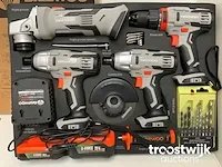 Gereedschapswagen 267 delig met 4 in 1 powertoolset - afbeelding 10 van  25