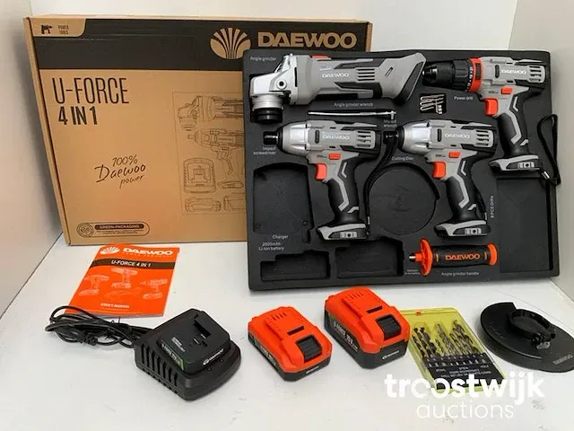 Gereedschapswagen 267 delig met 4 in 1 powertoolset - afbeelding 18 van  25