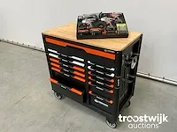 Gereedschapswagen 267 delig met 4 in 1 powertoolset - afbeelding 12 van  25