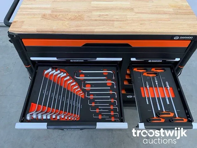 Gereedschapswagen 267 delig met 4 in 1 powertoolset - afbeelding 22 van  25